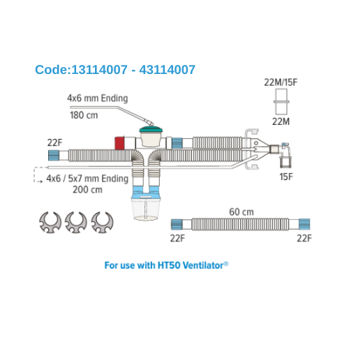 Newport® Ht50 & 70 Ventilator Circuit