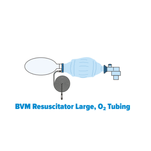 BVM Resuscitator Large, O² Tubing