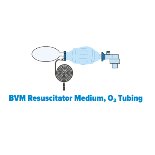 BVM Resuscitator Medium, O² Tubing