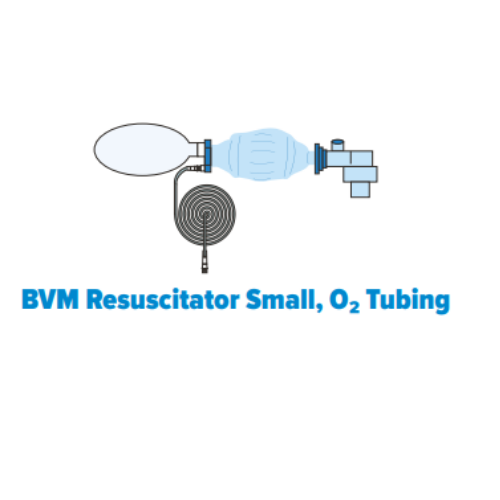 BVM Resuscitator Small, O² Tubing